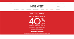 Desktop Screenshot of ninewest.com.au